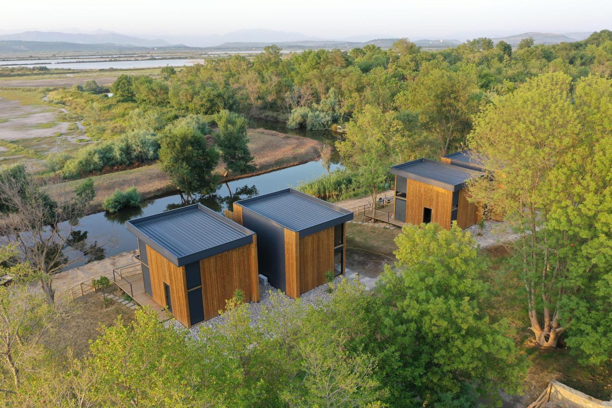 Salinas Nest - Ulcinj Stoj Ada Bojana Villa Bagian luar foto