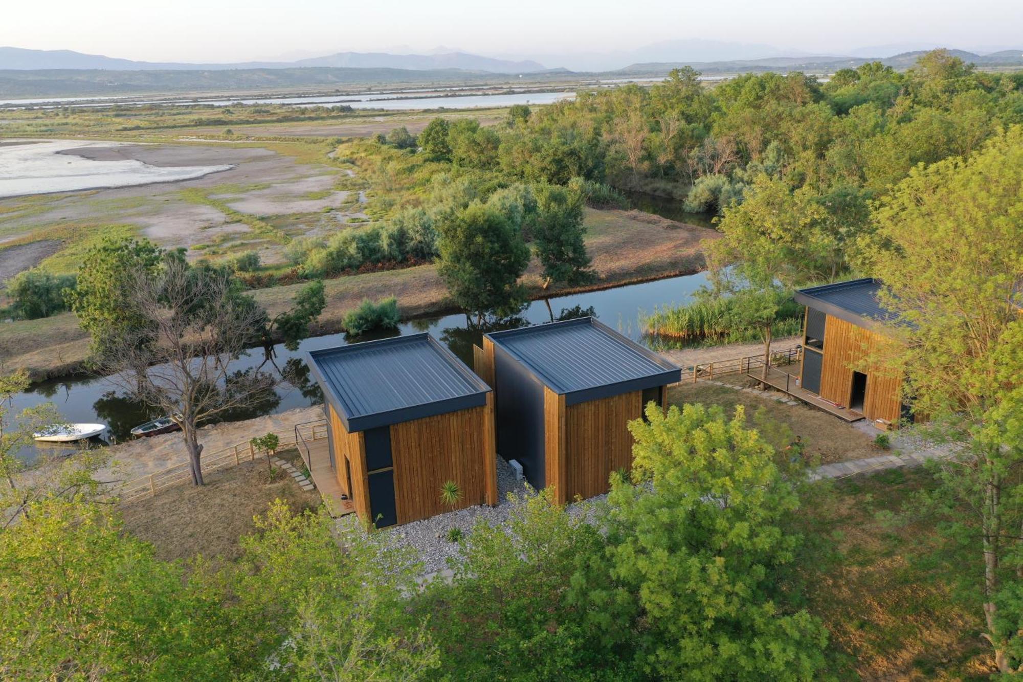 Salinas Nest - Ulcinj Stoj Ada Bojana Villa Bagian luar foto