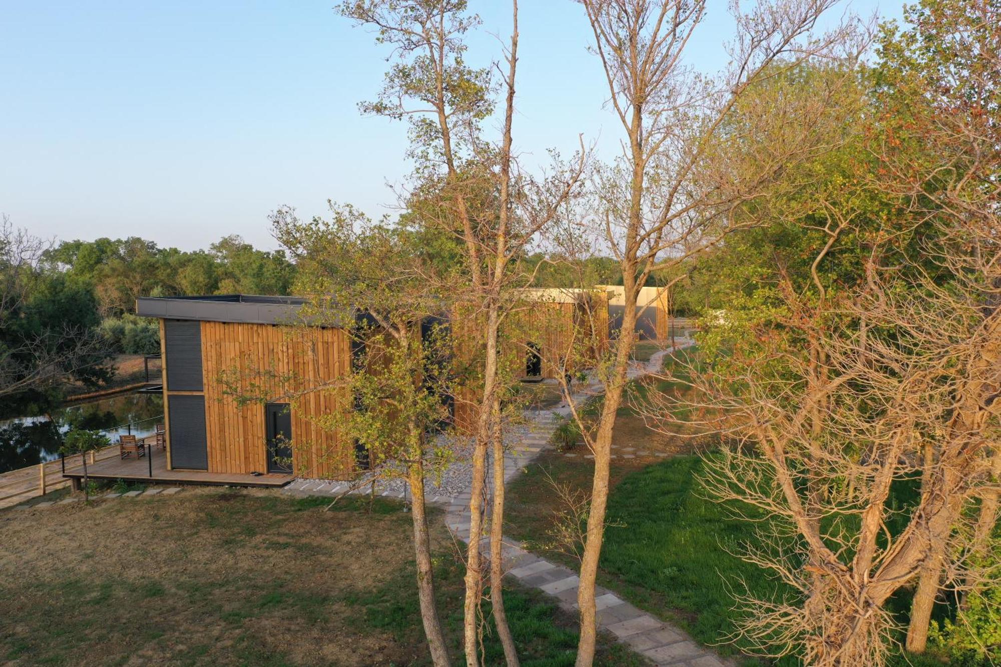 Salinas Nest - Ulcinj Stoj Ada Bojana Villa Bagian luar foto