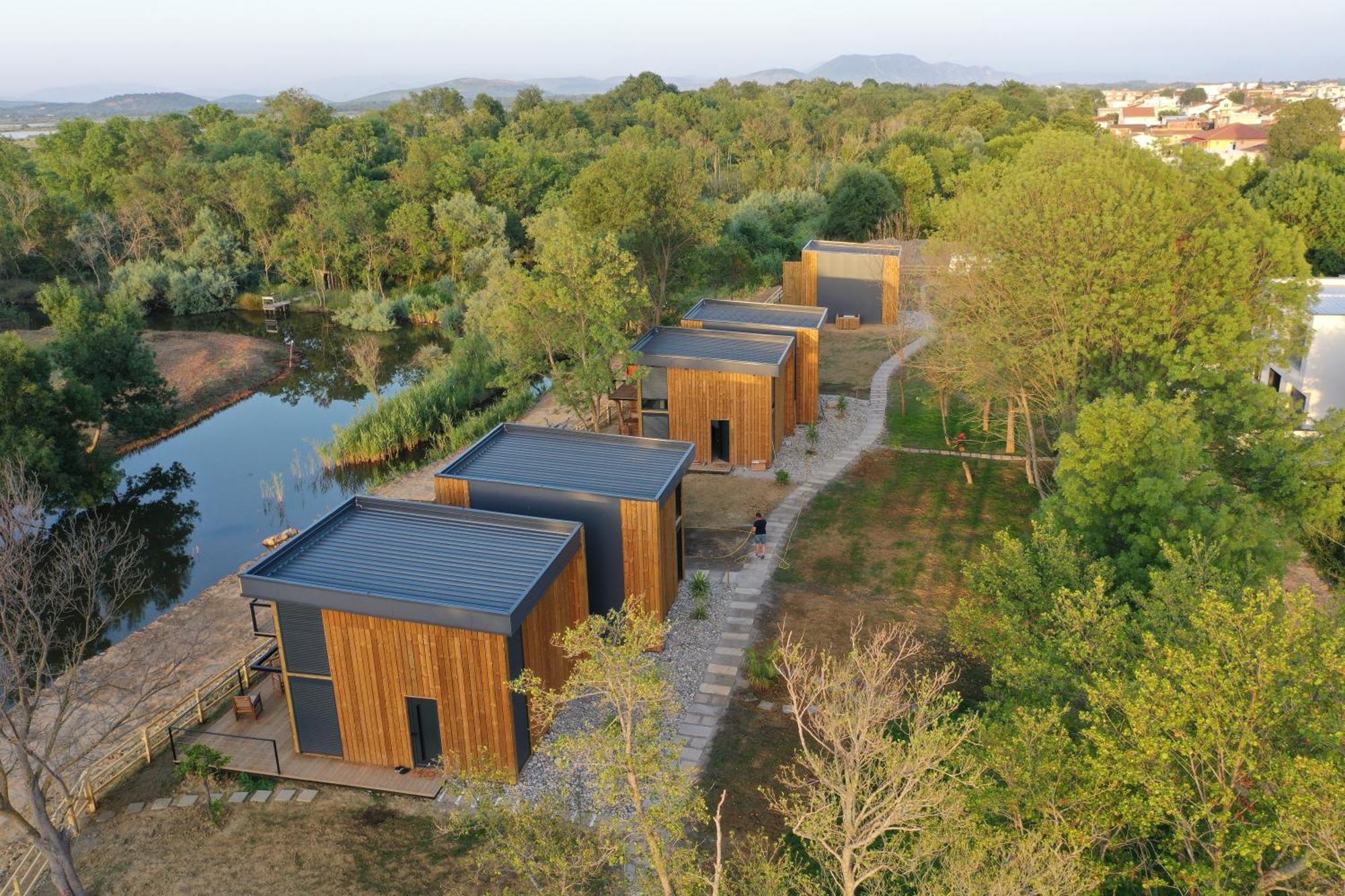 Salinas Nest - Ulcinj Stoj Ada Bojana Villa Bagian luar foto