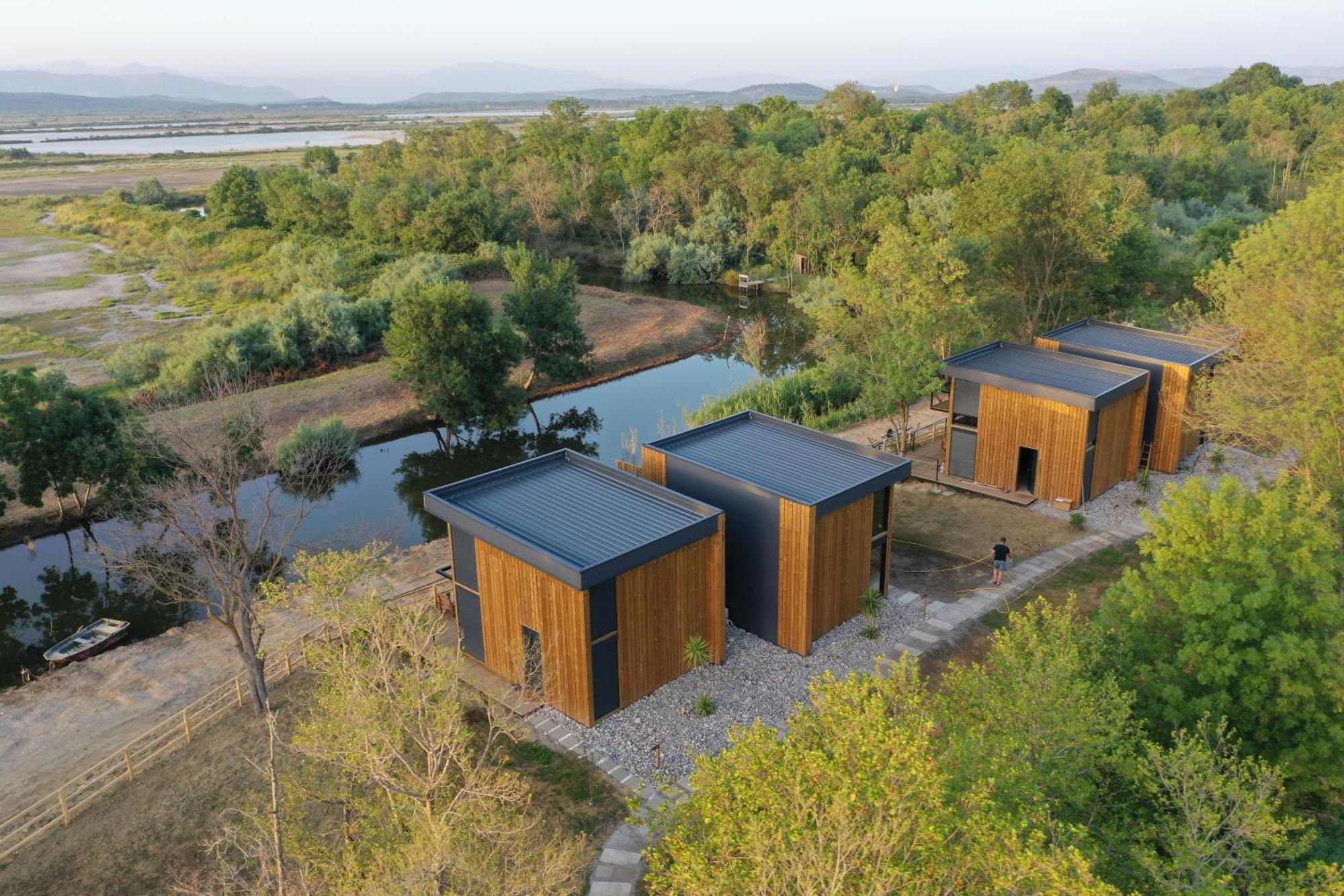 Salinas Nest - Ulcinj Stoj Ada Bojana Villa Bagian luar foto