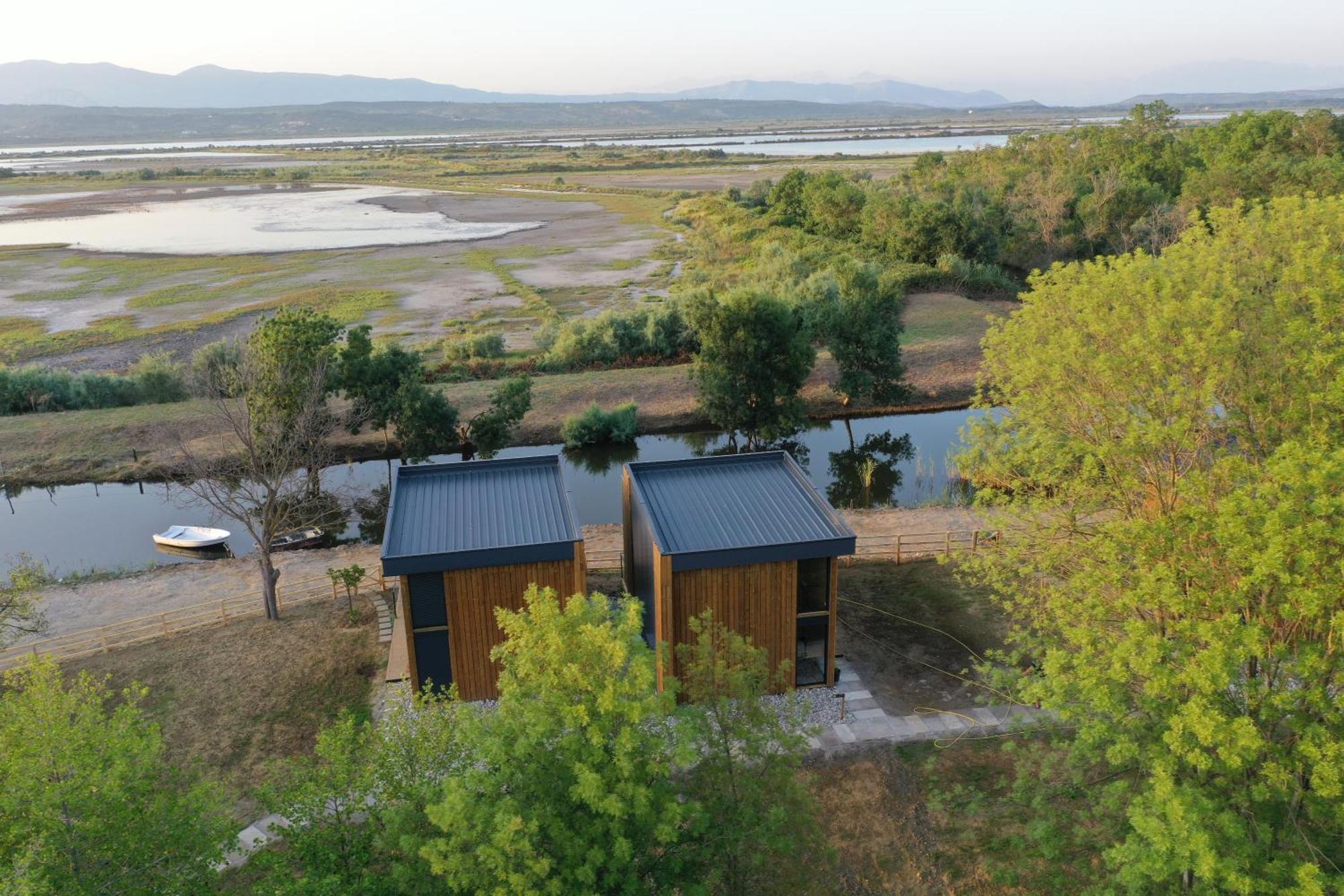 Salinas Nest - Ulcinj Stoj Ada Bojana Villa Bagian luar foto